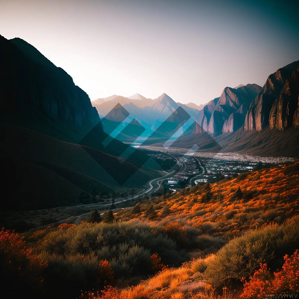 Picture of Grand Canyon National Park: Majestic Valley Landscape