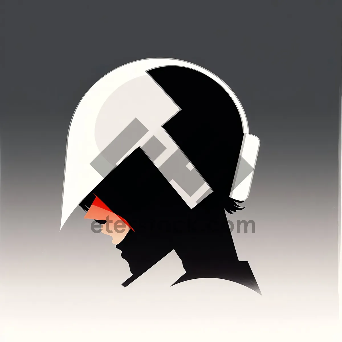 Picture of 3D arrow web icon design