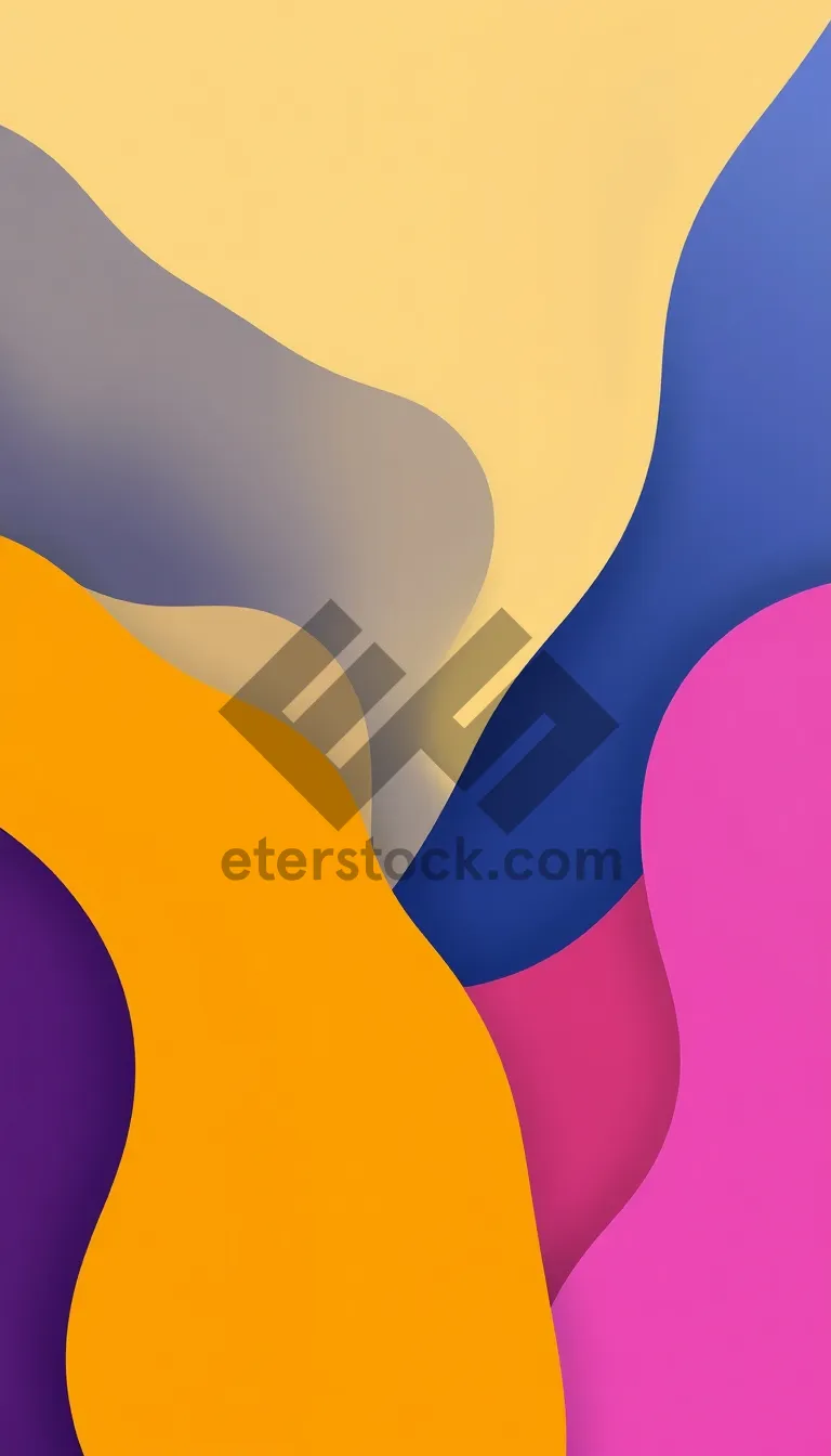 Picture of Abstract geometric art design illustration
