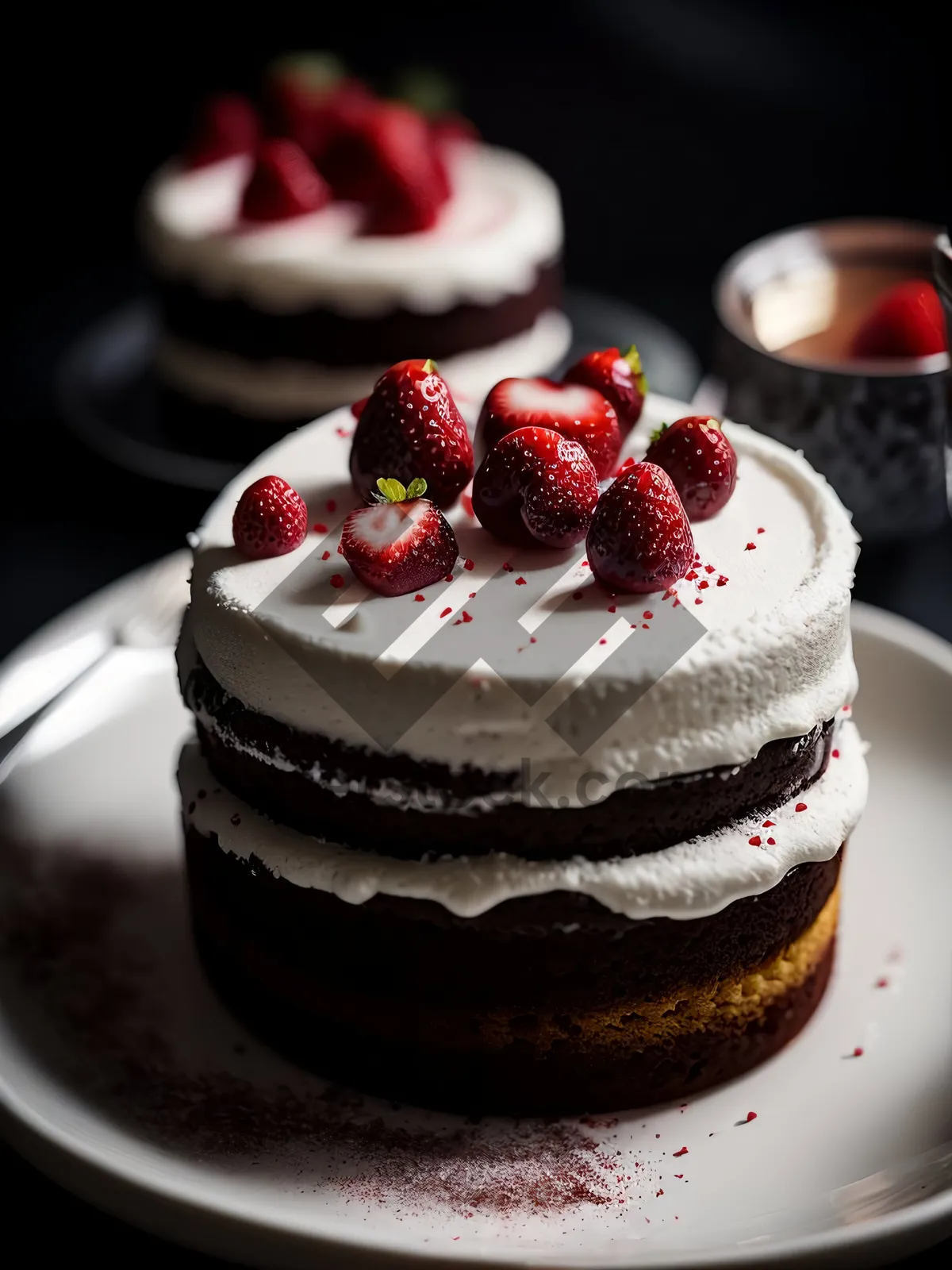 Picture of Mouthwatering Raspberry Trifle with Chocolate Drizzle