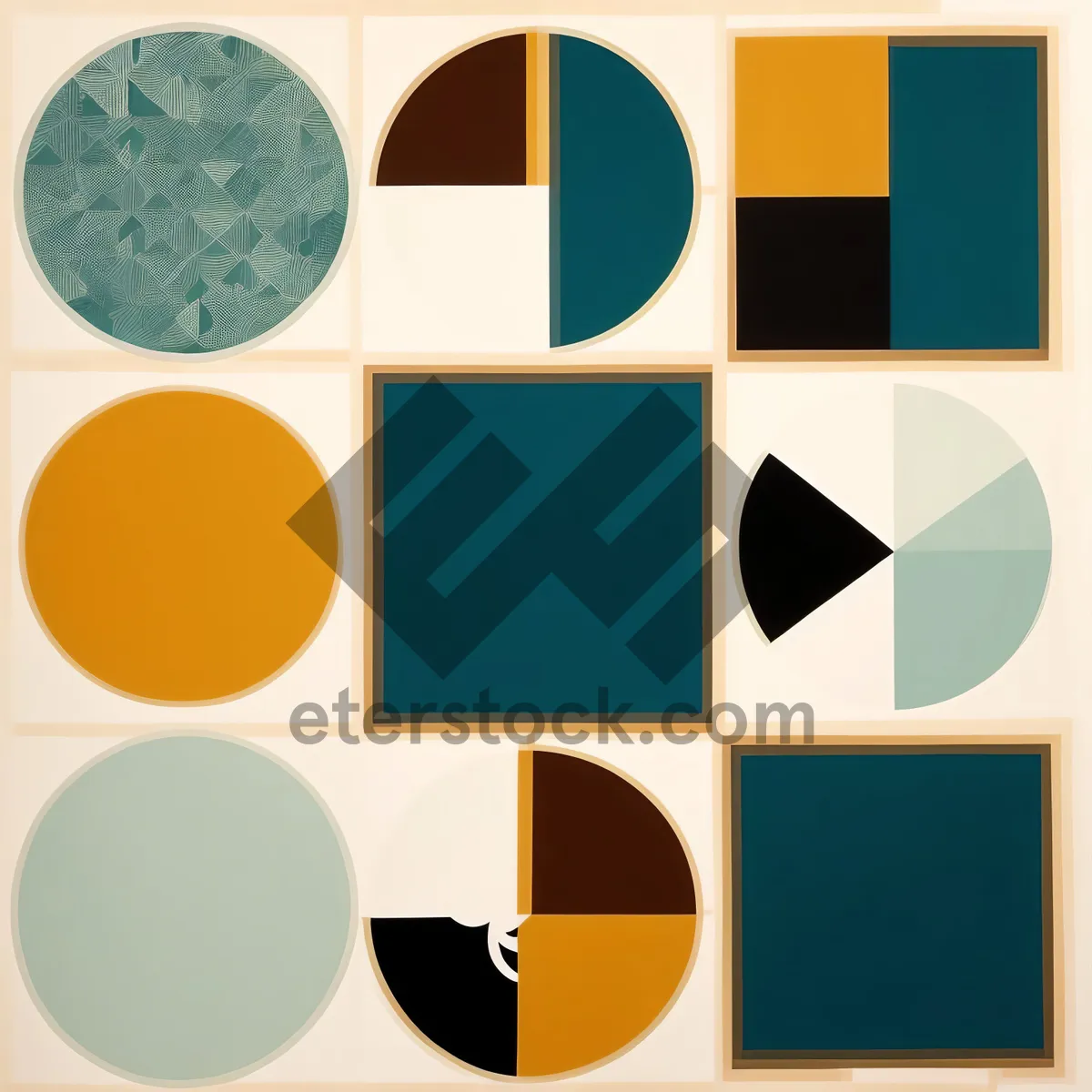 Picture of Graphic Icon Set Design Element Symbol