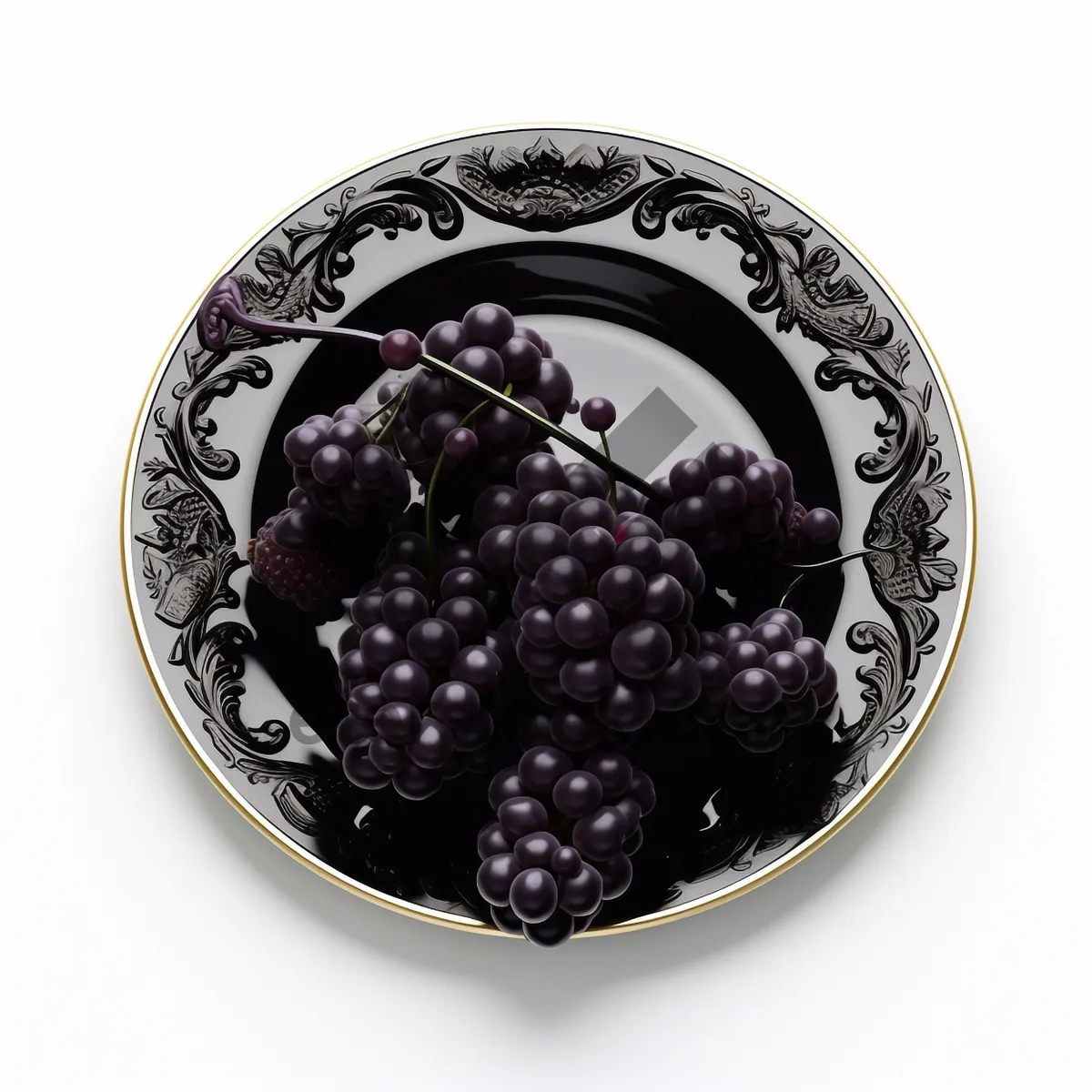 Picture of Delicious Blackberry Closeup: Fresh, Juicy, and Nutritious