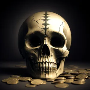 Spooky Skull and Bones: An Eerie Anatomy of Death