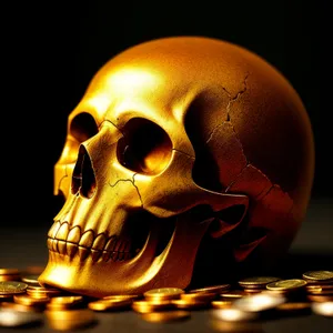 Terrifying Pirate Skull and Bones