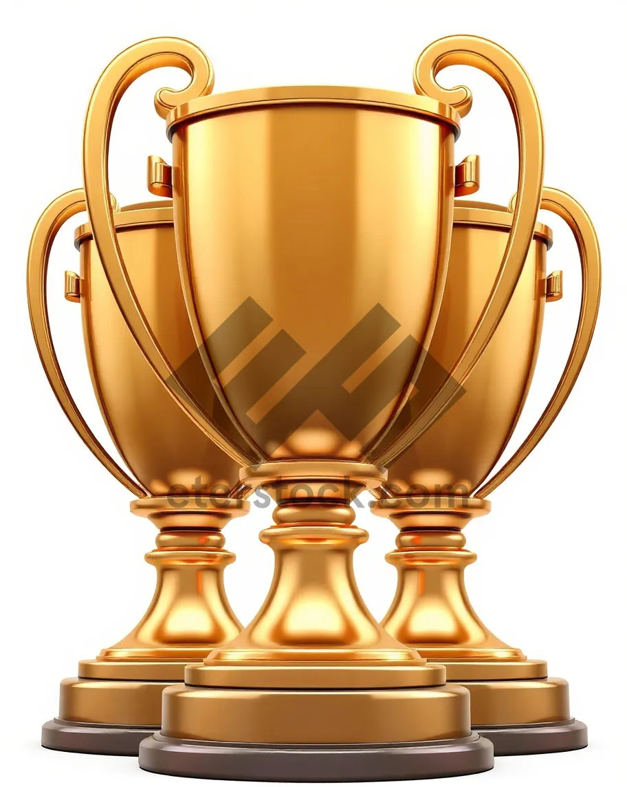 Picture of Golden tea cup for celebratory drinks