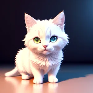 Adorable Gray Tabby Kitty with Curious Whiskers
