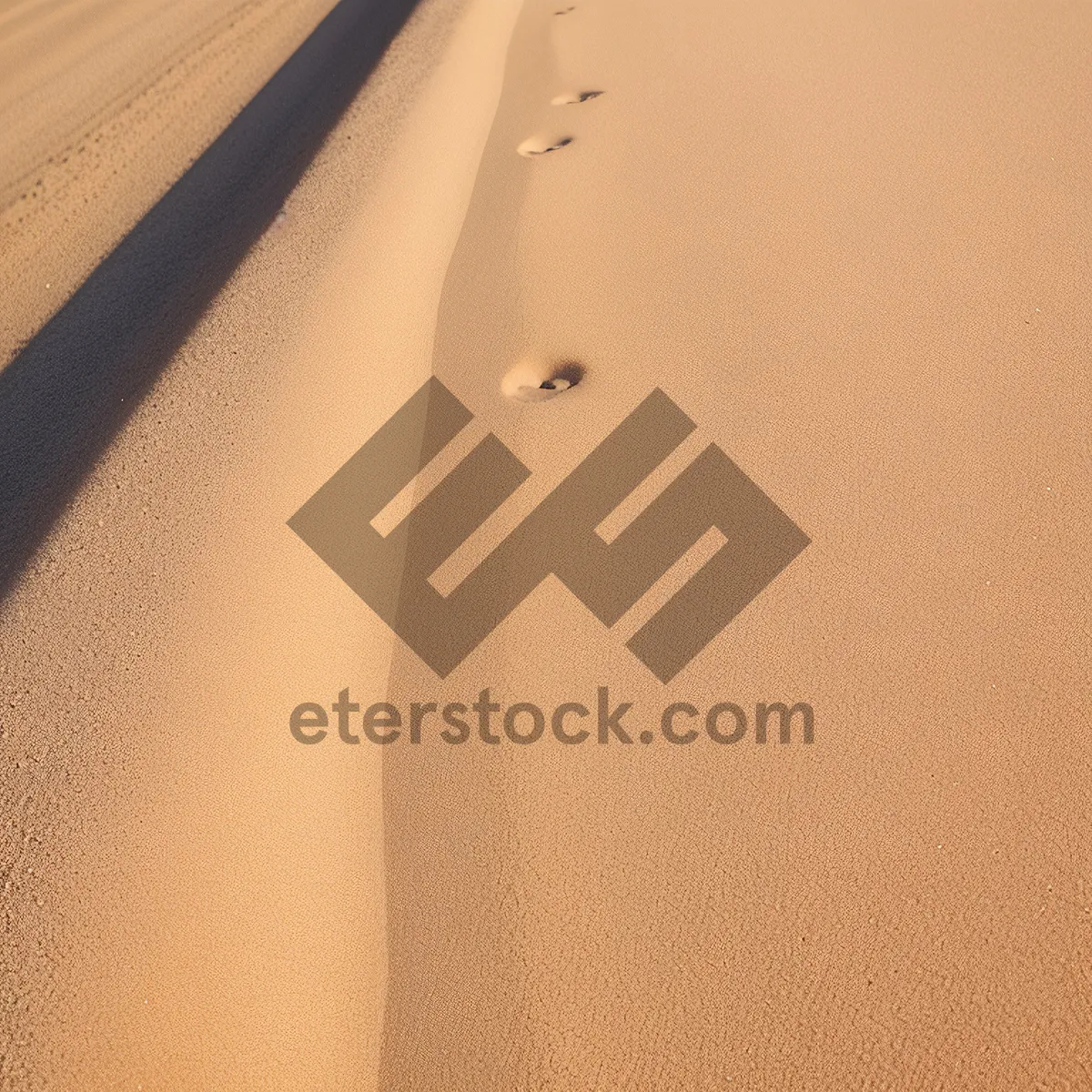 Picture of Dune Sand Texture: A Dry Desert Landscape with Textured Surface