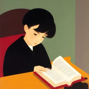 Happy Businessman Smiling At Laptop In Office Setting