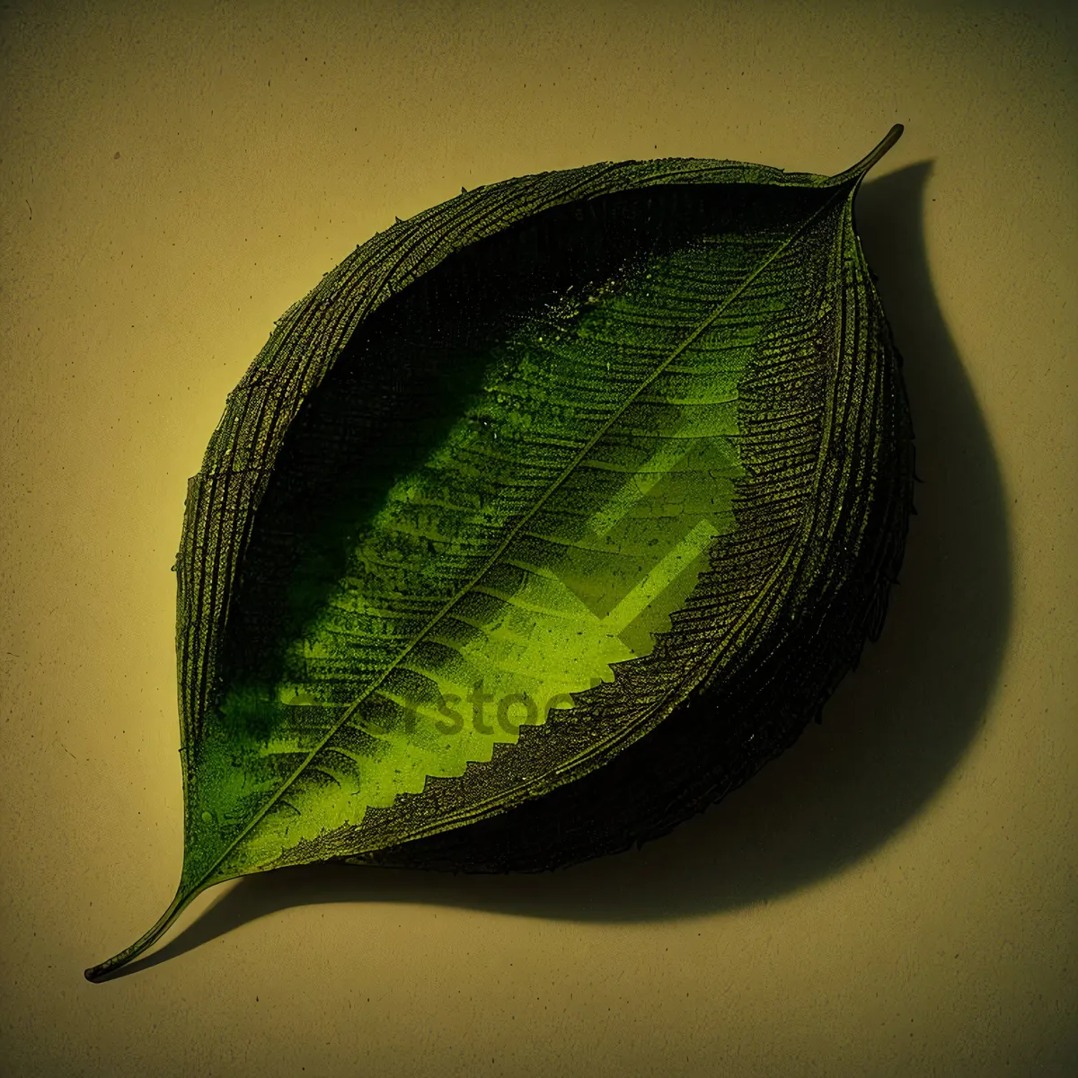 Picture of Lacewing insect on leaf