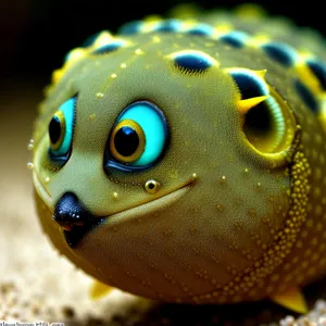 Colorful Tropical Reef Fish Underwater