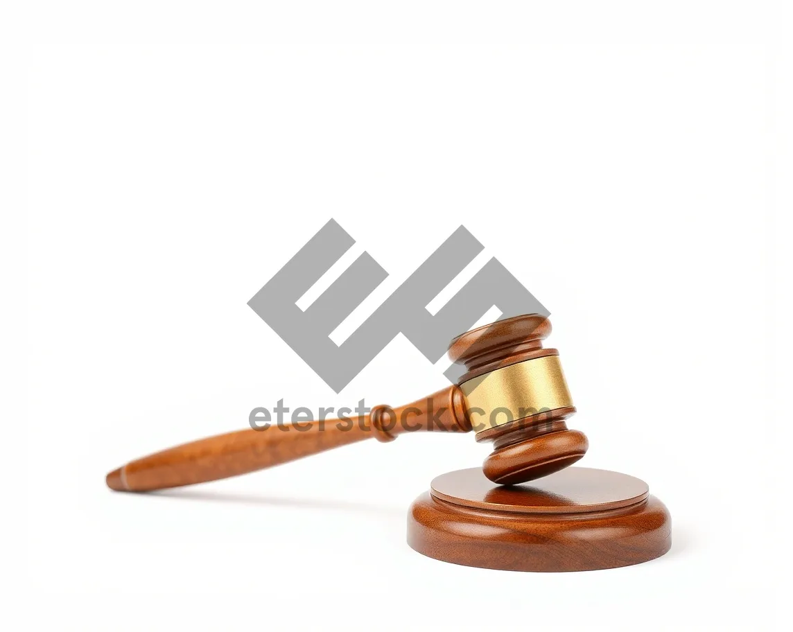 Picture of Wooden gavel for legal court proceedings