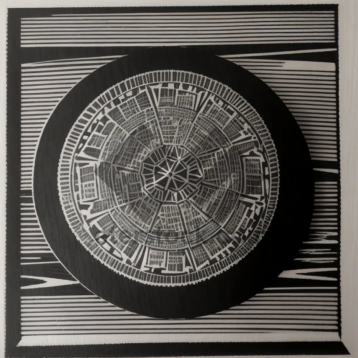 Picture of Antique Compass: Navigating Time and Direction