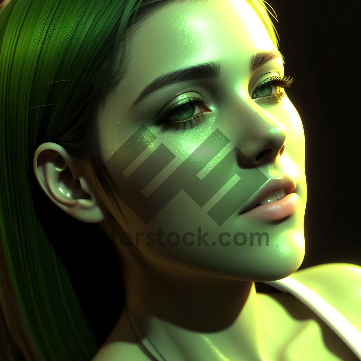 Picture of Seductively Stylish Doll with Mesmerizing Eyes