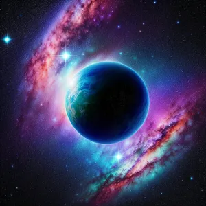Luminous Cosmos: A Celestial Journey through Infinite Space