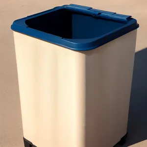 Recycled Plastic Garbage Bin - Waste Management Solution