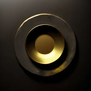 Black Circle Sound Seal Design