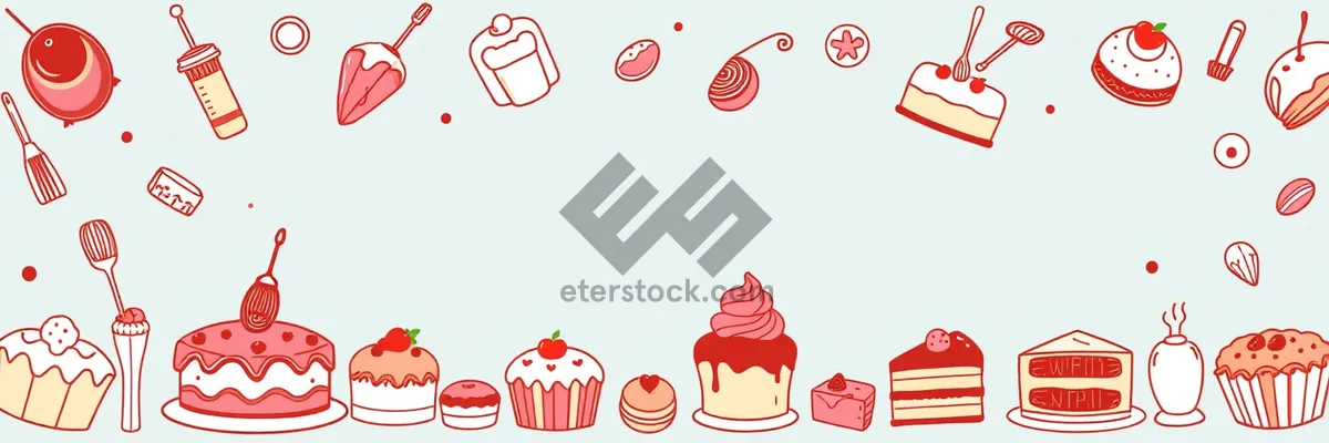 Picture of Heart icons set for Valentine's Day greeting cards