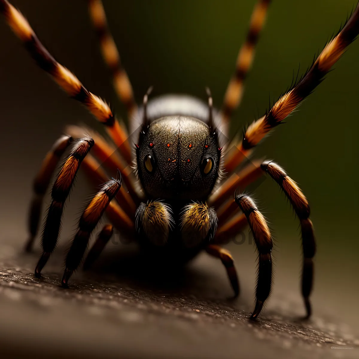 Picture of Intricate Web of the Creepy Garden Spider