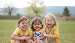 Happy family enjoying time together in the park