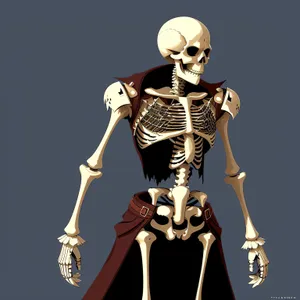 Skeletal Anatomy: Human Skeleton 3D Visual