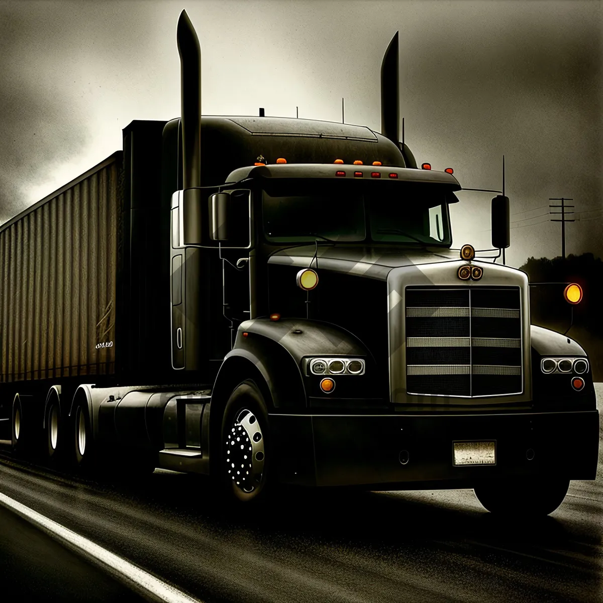 Picture of Highway Hauler: Efficient Transportation for Freight Delivery