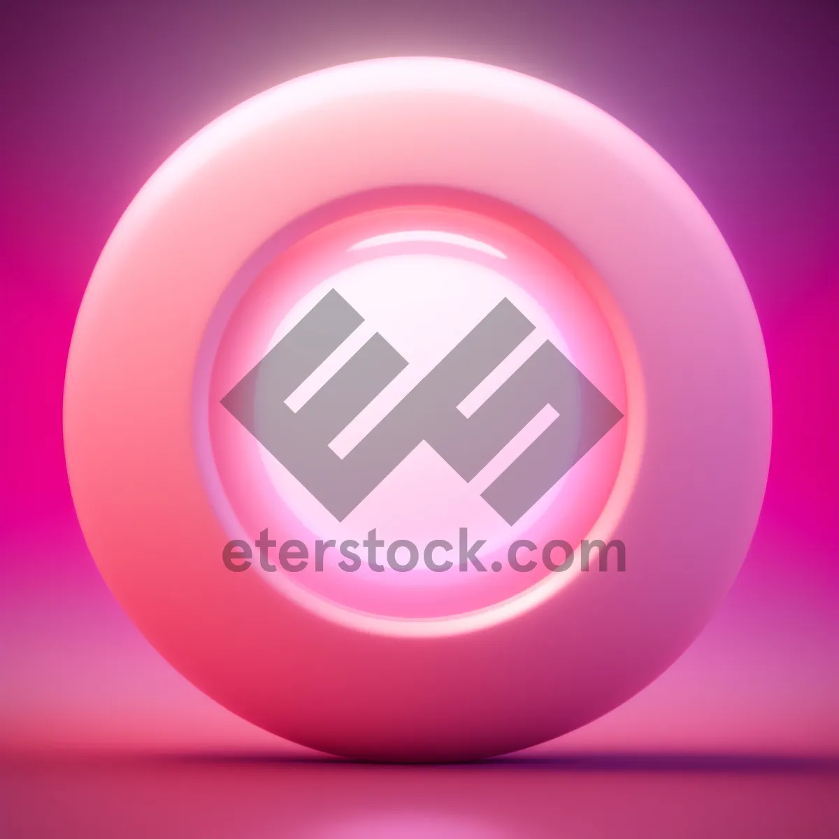 Picture of Shiny Glass Button Set with Reflective Icons