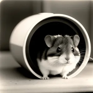 Furry Friend with Whiskers and Fluffy Fur