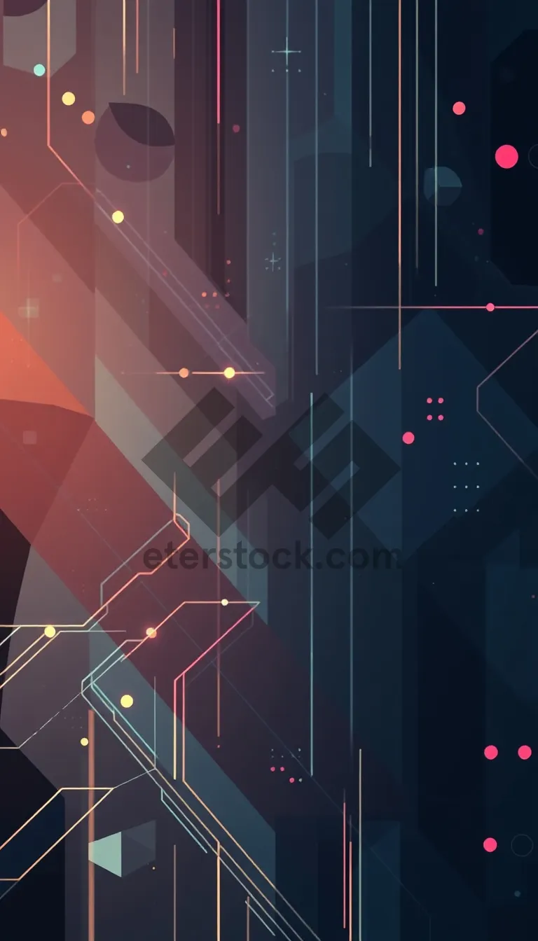 Picture of Abstract Light Gradient Artistic Design