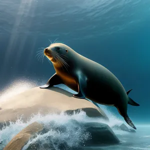 Water-loving Wildlife Wonders: Marine Mammals in Motion.