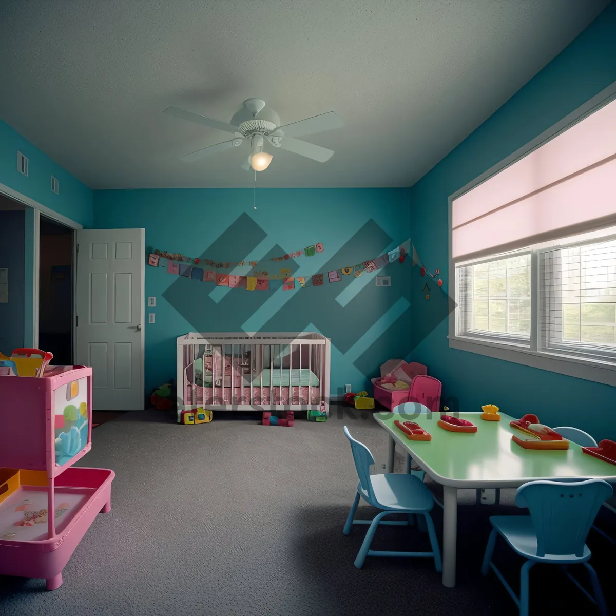 Picture of Modern Interior Design with Stylish Furniture and Wooden Flooring