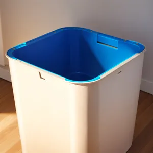 Plastic Recycling Container: Ashcan Bin for Recyclables