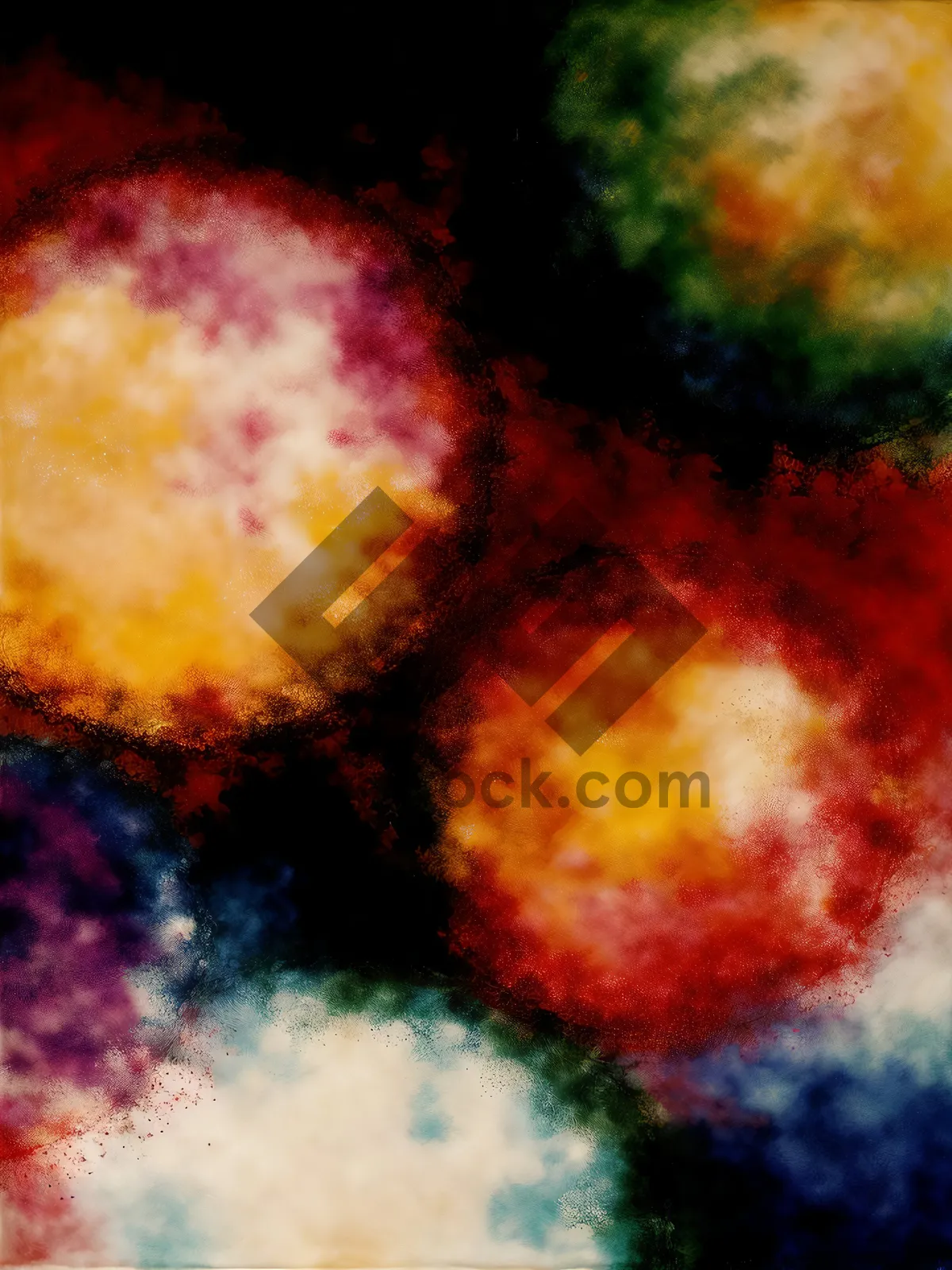 Picture of Galactic Flame: Astral Illumination with Fiery Texture