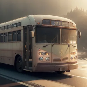 Efficient Public Transport Shuttle Bus on Highway