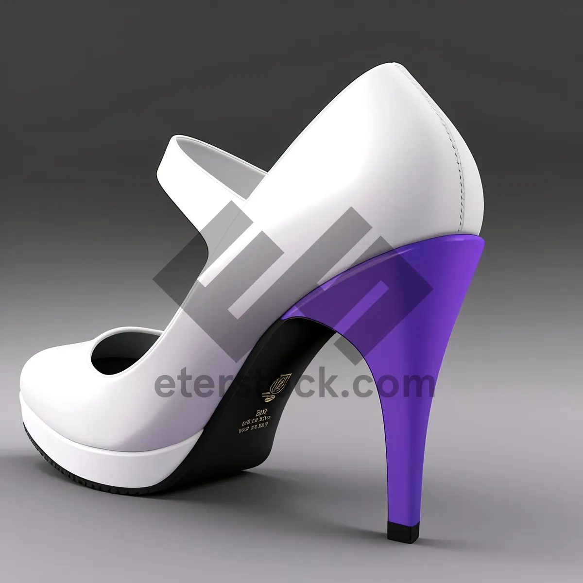 Picture of Shiny 3D Berry Shoe Render