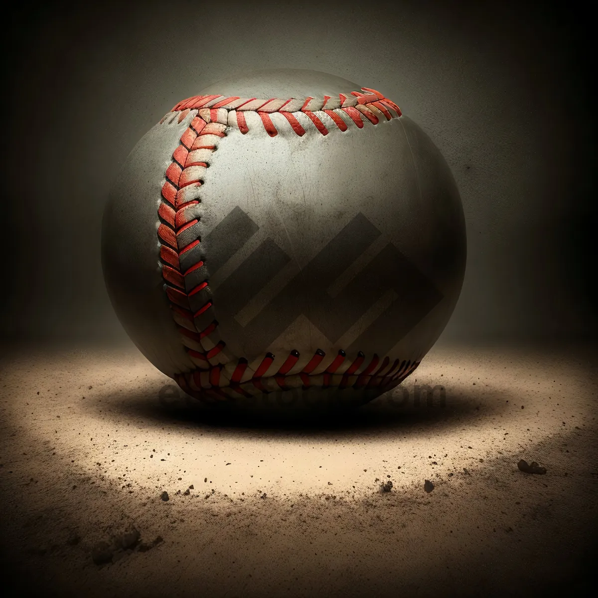 Picture of Baseball Glove on Green Grass