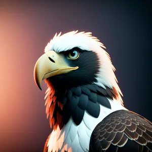Winged Nature Icon in 3D Design