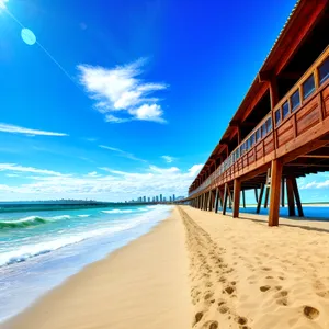 Serene Paradise: Beautiful Beachfront Bliss