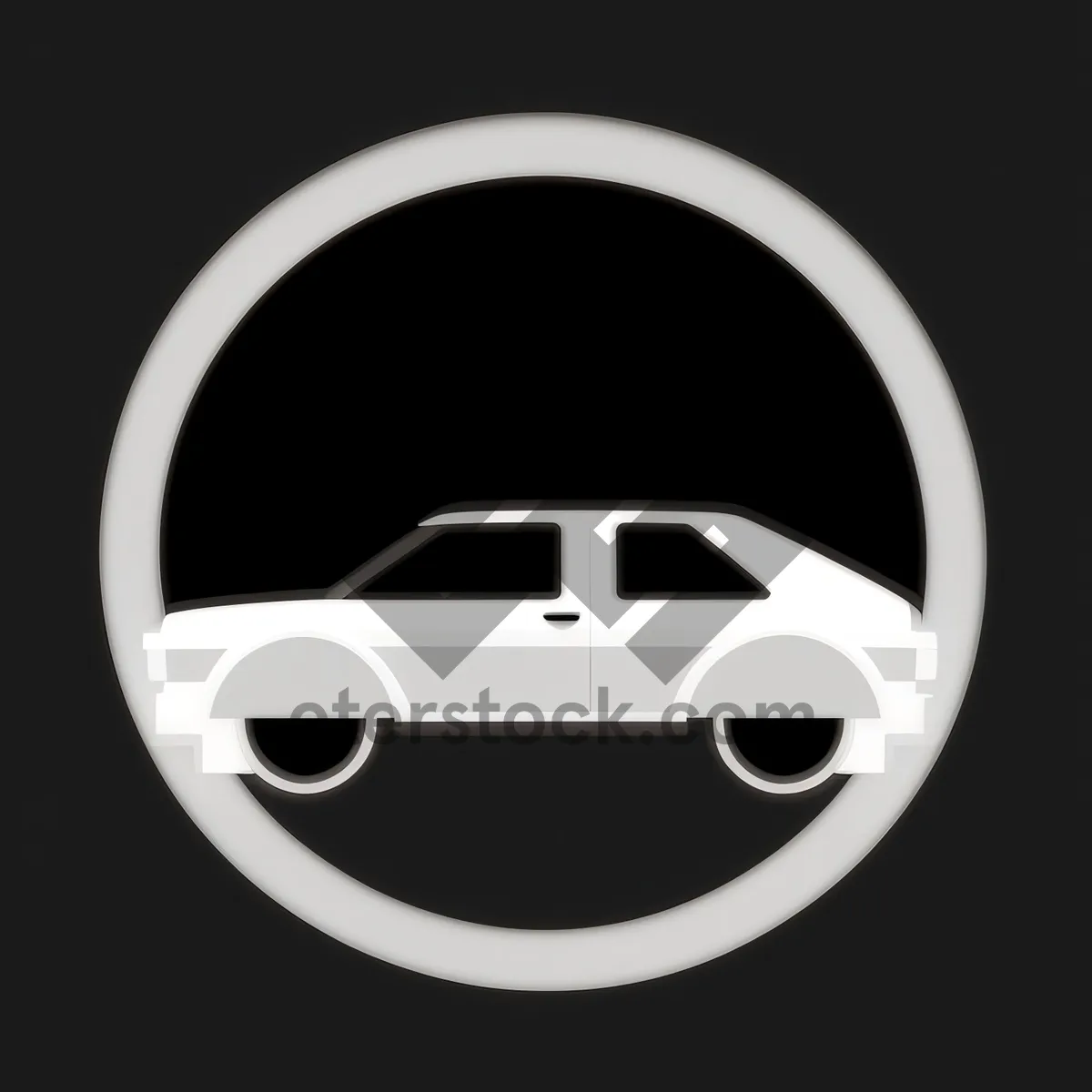 Picture of Round Metallic Web Button Icon Set