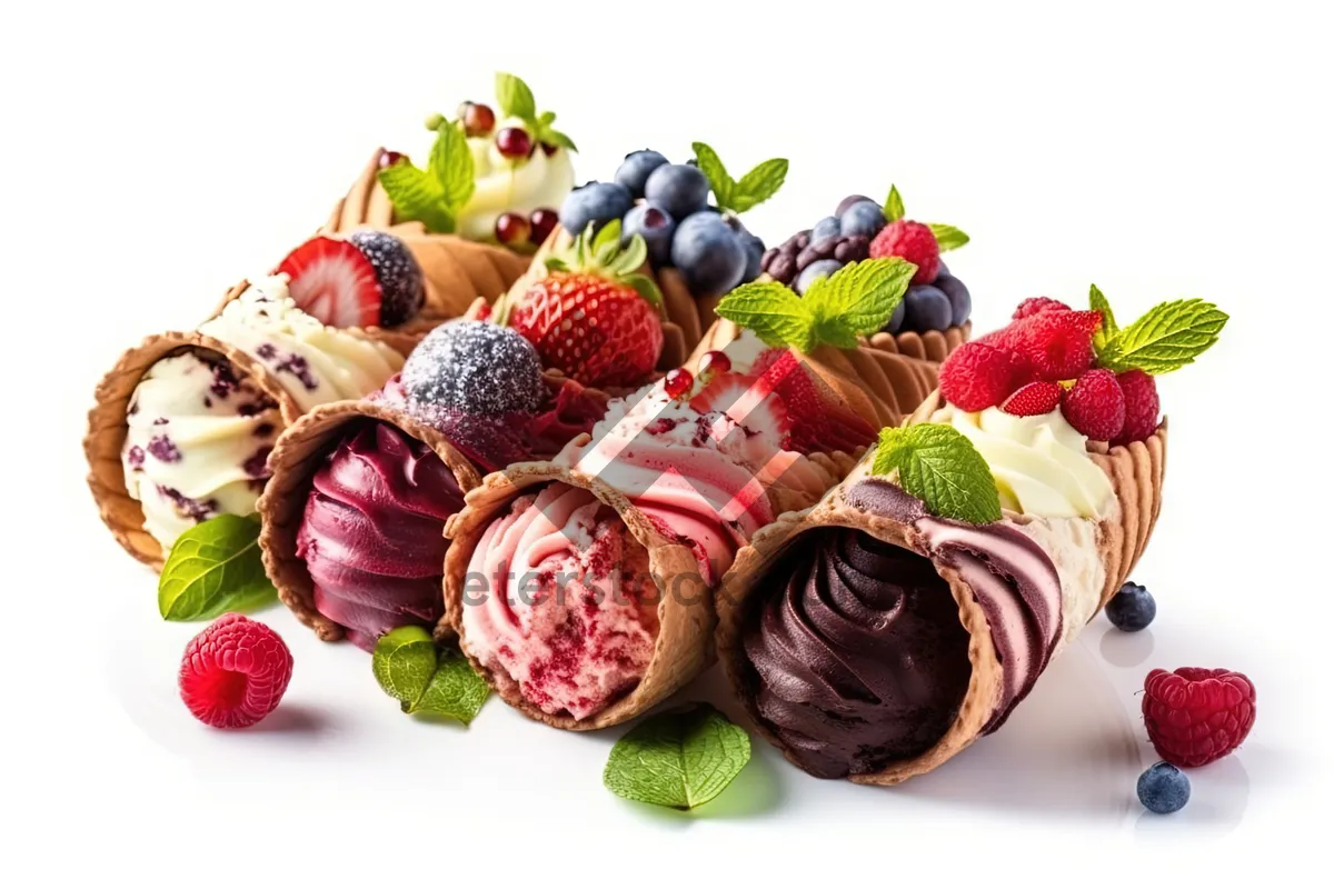 Picture of Fresh Berry Mix for Healthy Snack Option