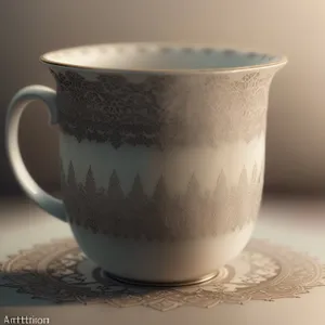 Morning Brew: A Cup of Coffee on Porcelain