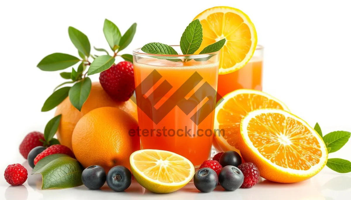 Picture of Fresh Citrus Fruits - Healthy Refreshing Vitamin Boost