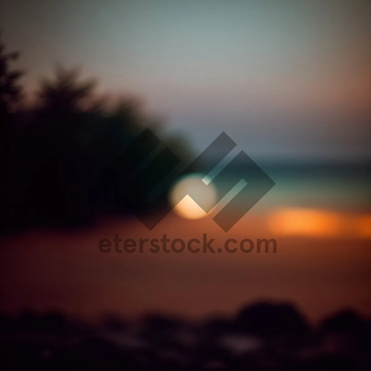 Picture of Vibrant Sunset over the Ocean