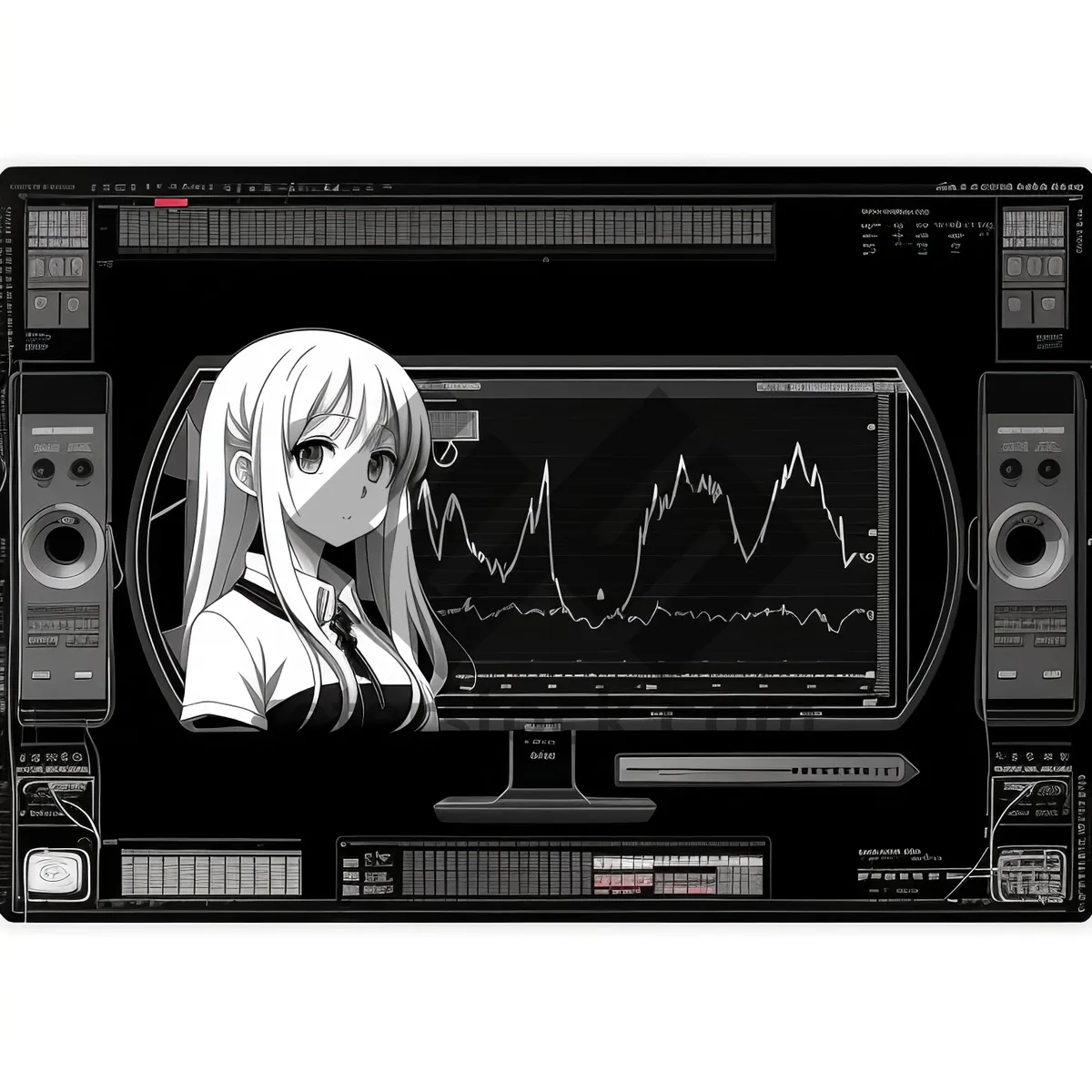 Picture of Digital Display: Technology Equipment for Electronic Monitoring