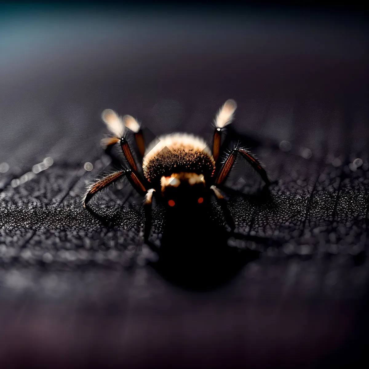 Picture of Elegant Arachnid Close-up: Black Widow Spider