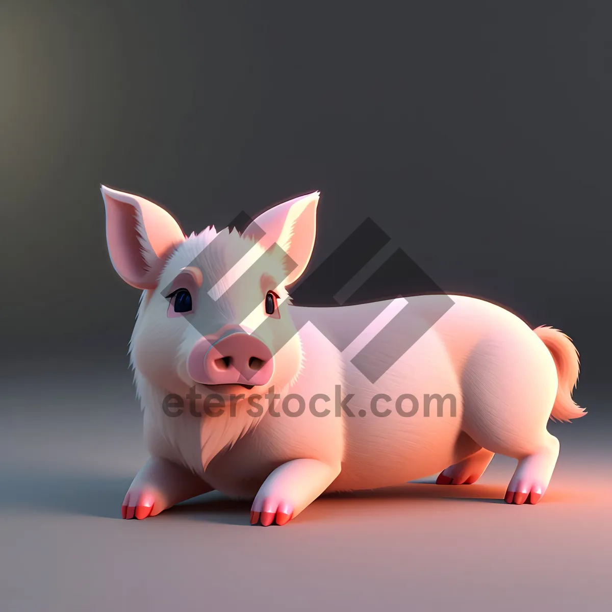 Picture of Pink Piggy Bank: Savings for Financial Wealth