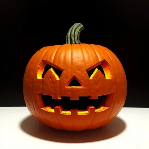 Spooky Seasonal Jack-o'-Lantern Face