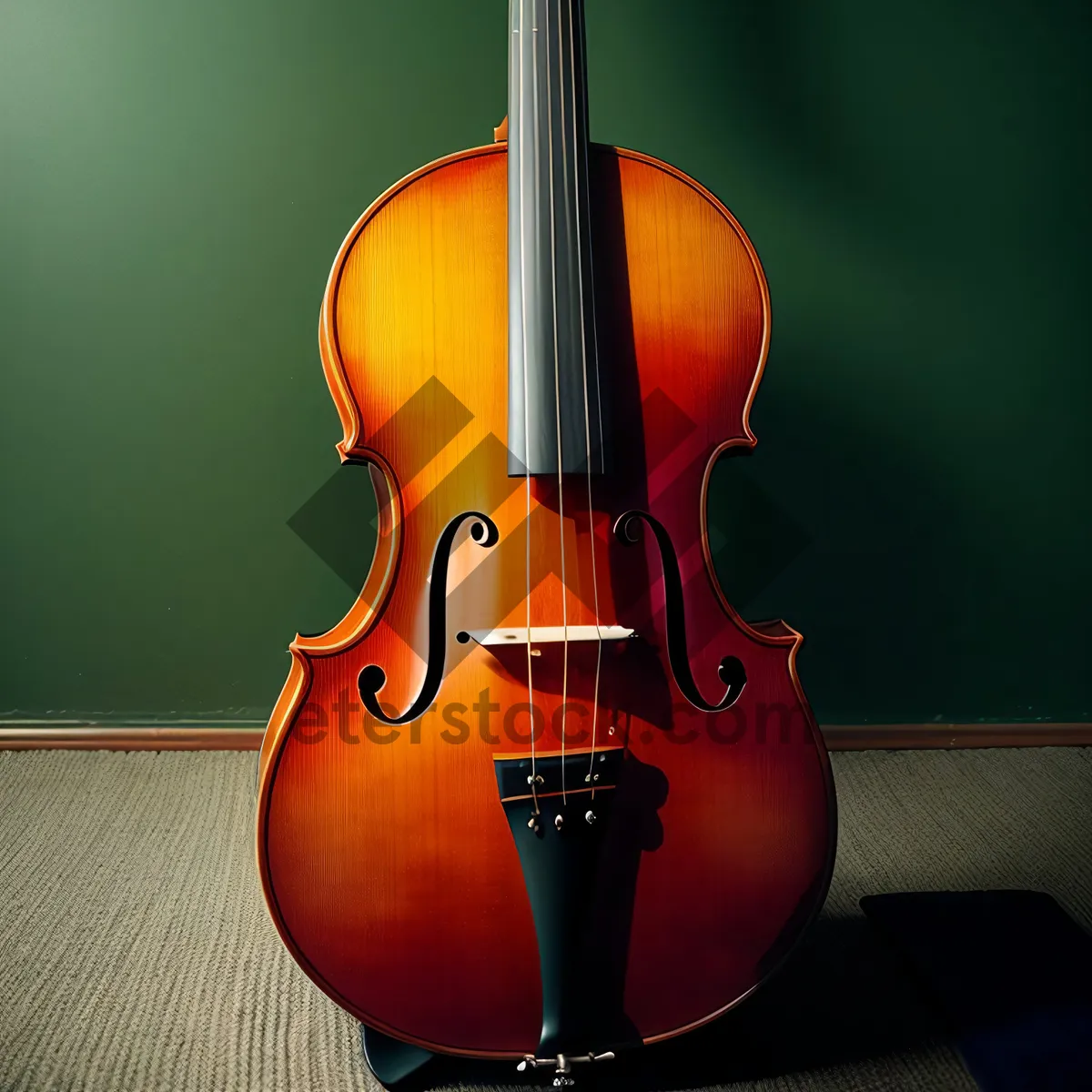 Picture of Melodic Symphony: The Enchanting Cello Strings"
(Note: This line serves as a short name for an image depicting a cello and its strings, capturing the essence of music, performance, and art.)