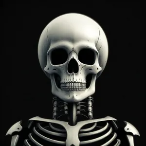 Grim Reaper's Mechanical Skull Gas Mask