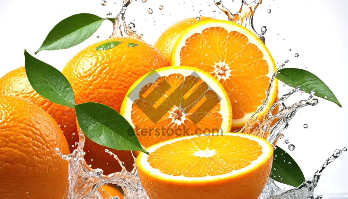 Picture of Fresh Citrus Fruit Slices for Healthy Breakfast Juice