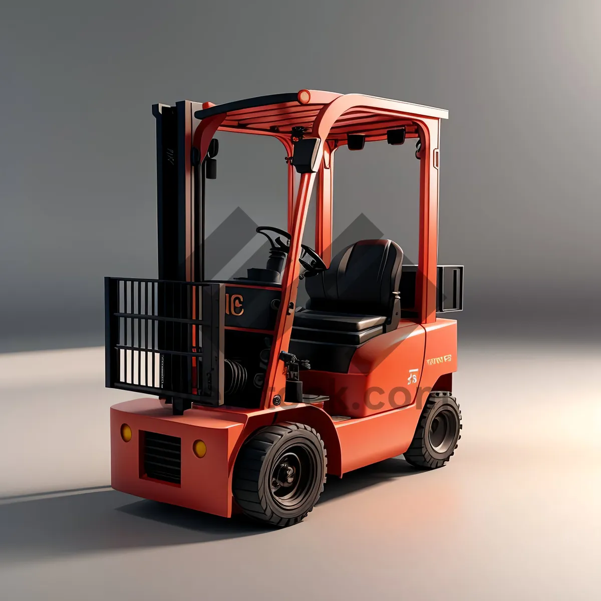 Picture of Industrial Cargo Transport: Heavy-Duty Forklift Machine